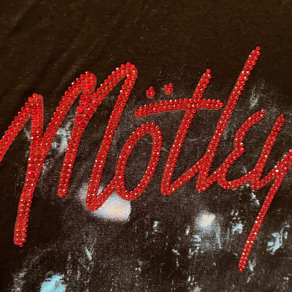 NEW LAUREN MOSHI X MOTLEY CRUE GIRLS GIRLS GIRLS T-SHIRT DRESS - Picture 9 of 14